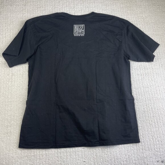 BlizzCon Anaheim 2014 Blizzard Entertainment WoW Promo T-Shirt Men's XL - Picture 15 of 16